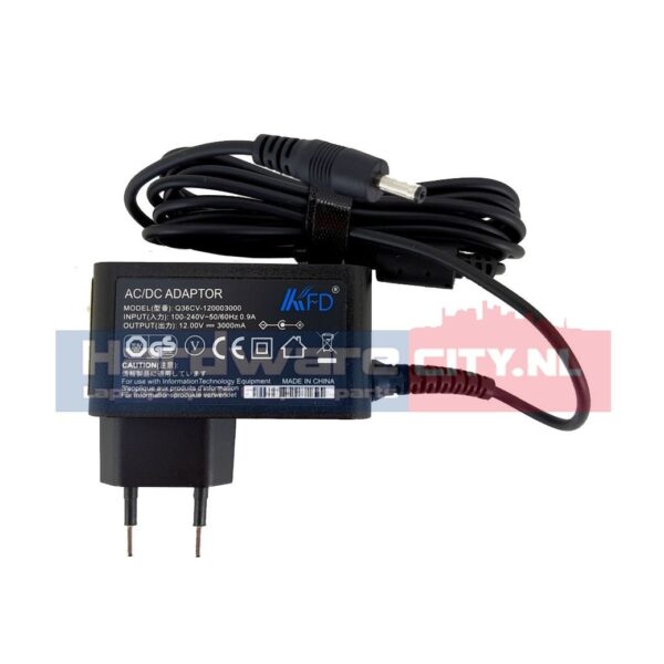 Medion / Peaq AC Adapter 12V 3A 36W