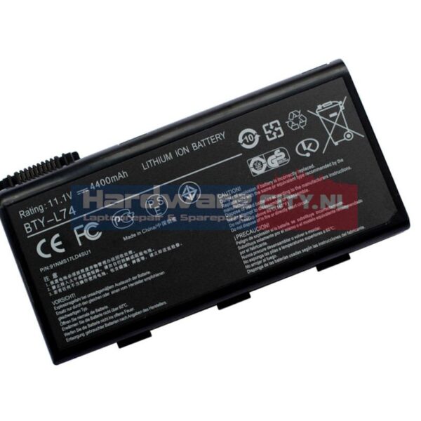 MSI 91NMS17LD4SU1 Accu