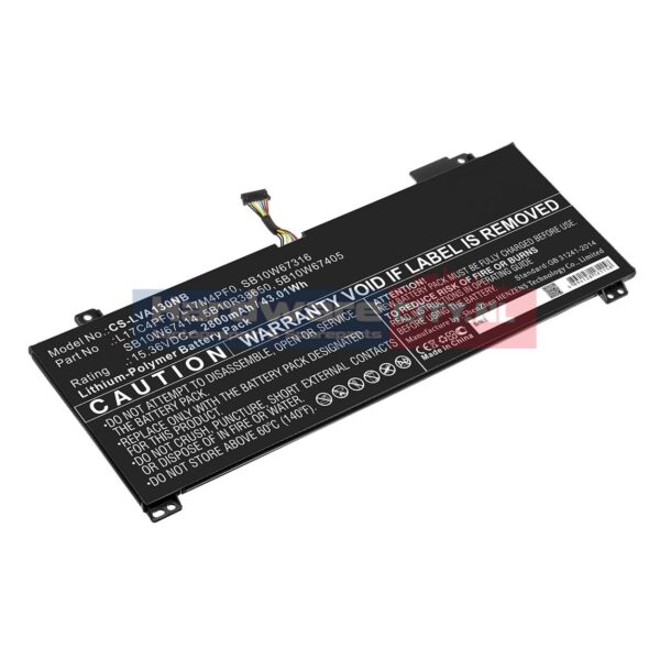 Lenovo 5B10R38649 Replacement Accu