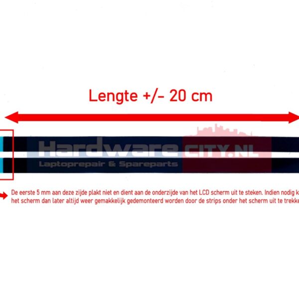 Stretch Release plakstrips voor Laptop LCD scherm (set 2 stuks)